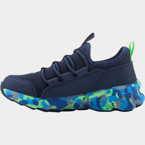 Tenis Skechers Niño Elite Sport 403966lnvmt Azul