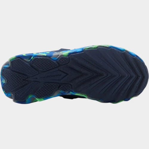 Tenis Skechers Niño Elite Sport 403966lnvmt Azul