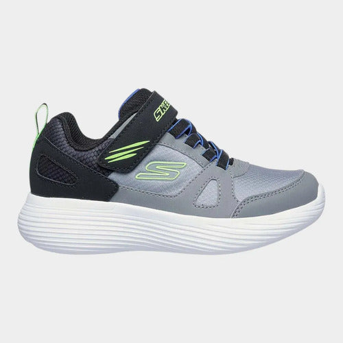 Tenis Skechers Niño Gorun 400 Technix 400 V2 405090lgybk Gris
