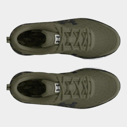 Tenis Under Armour Hombre Charged Assert 10 Camo 3027036300 Verde Camo