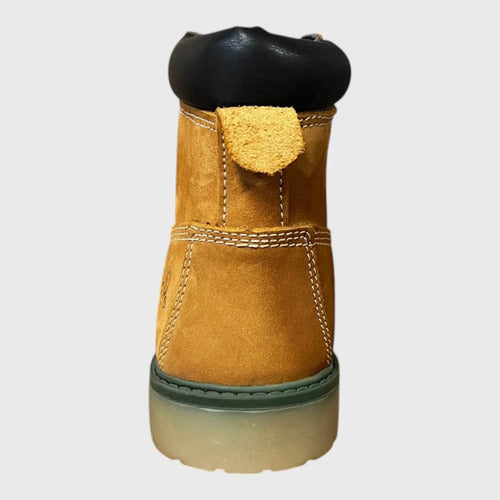 Botas Jeep Hombre Casuales Piel Nobuck 3801nmie Miel Nobuck