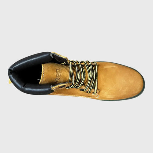 Botas Jeep Hombre Casuales Piel Nobuck 3801nmie Miel Nobuck