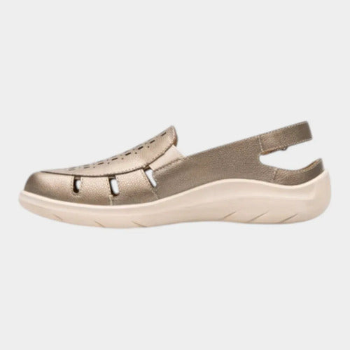 Sandalias Flexi Mujer Mule Confort Piel 128706ant Antimonio
