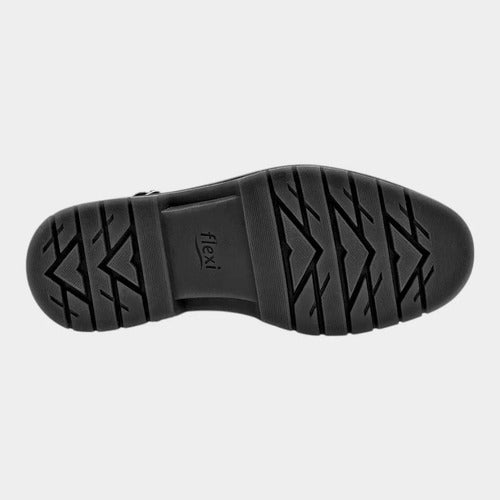 Botín Flexi Hombre Casual Piel 421702neg Negro