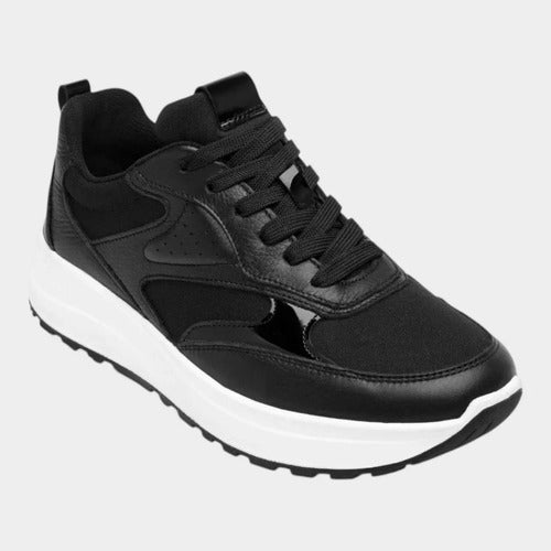 Tenis Flexi Mujer Sneaker Casual 117210neg Negro