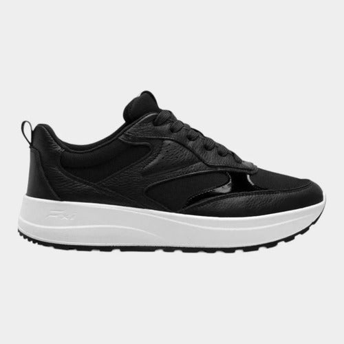 Tenis Flexi Mujer Sneaker Casual 117210neg Negro