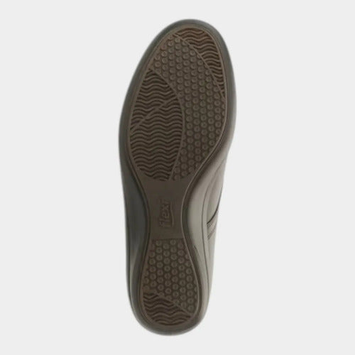 Zapato Flexi Mujer De Servicio Piel Confort 5807neg Negro