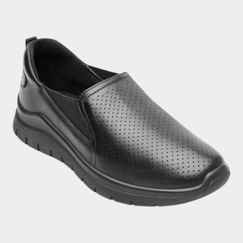Zapato Flexi Mujer Mocasín Confort Piel 130210neg Negro