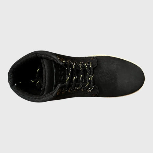 Bota Jeep Hombre Casual De Piel Noubuck 250neg Negro