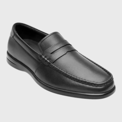Zapatos Flexi Hombre Mocasín Confort Piel 423003neg Negro