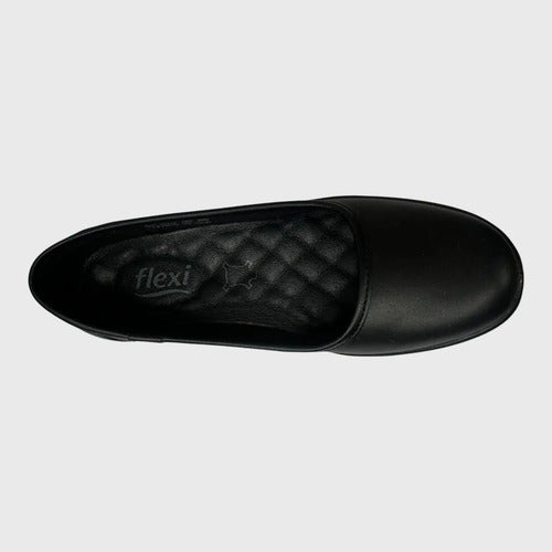Zapatos Flexi Mujer Casual Confort Piel 45610neg Negro
