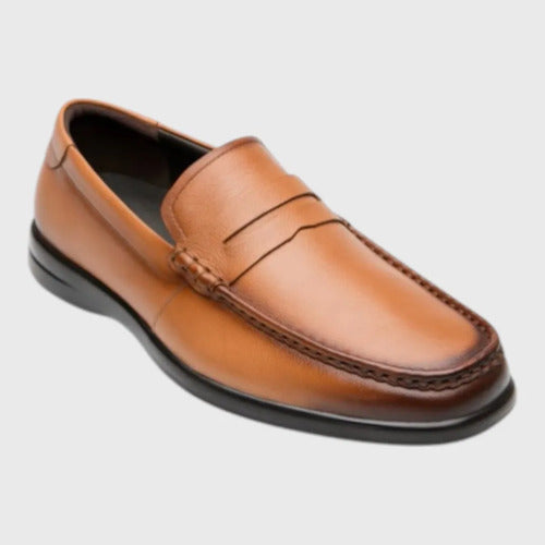Zapatos Flexi Hombre Mocasín Confort Piel 423003tan Tan