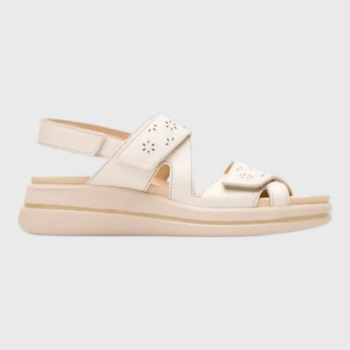 Sandalias Flexi Mujer De Confort Piel 139803aLG Algodón