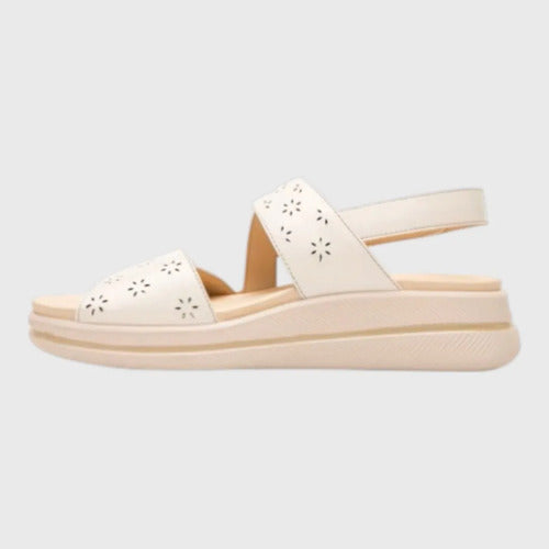 Sandalias Flexi Mujer De Confort Piel 139803aLG Algodón