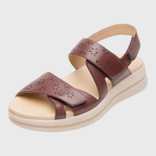 Sandalias Flexi Mujer De Confort Piel 139803vin Vino