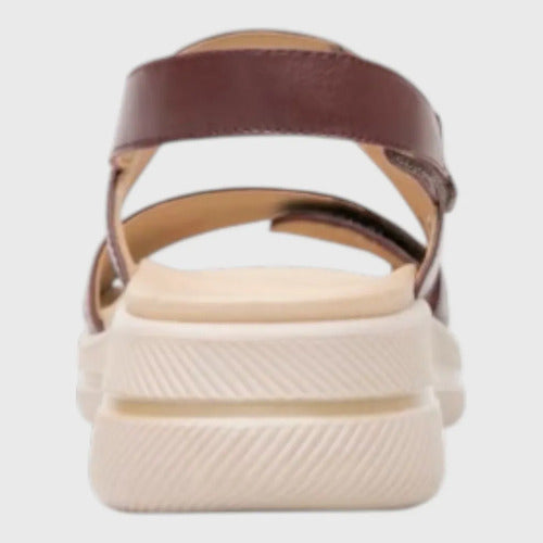 Sandalias Flexi Mujer De Confort Piel 139803vin Vino