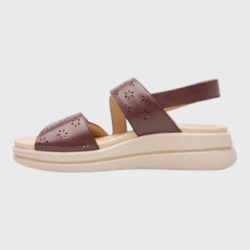 Sandalias Flexi Mujer De Confort Piel 139803vin Vino