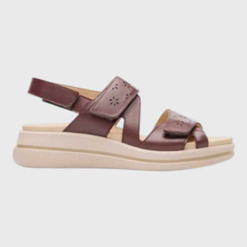 Sandalias Flexi Mujer De Confort Piel 139803vin Vino