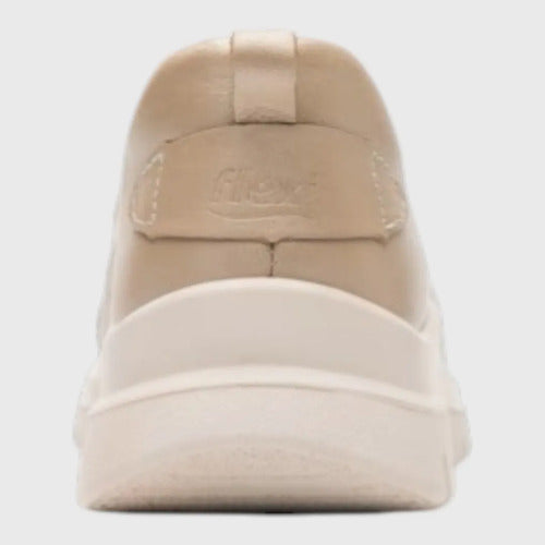 Zapato Flexi Mujer Mocasín Confort Piel 130210oro Oro