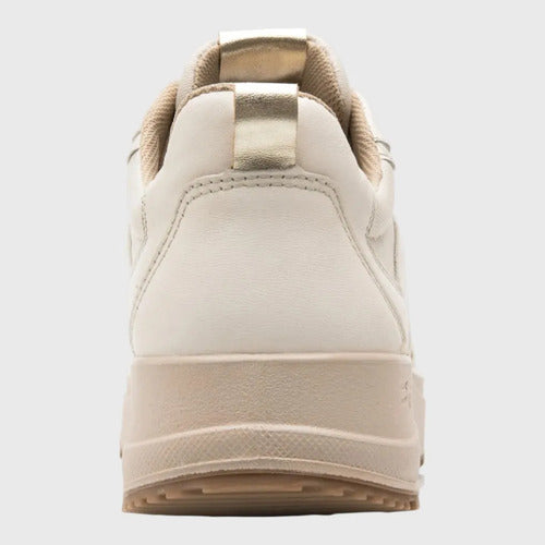 Tenis Flexi Mujer Sneaker Casual 117210bei Beige