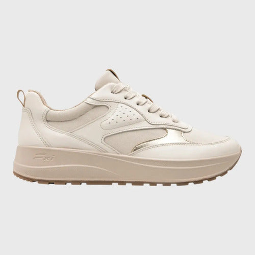 Tenis Flexi Mujer Sneaker Casual 117210bei Beige