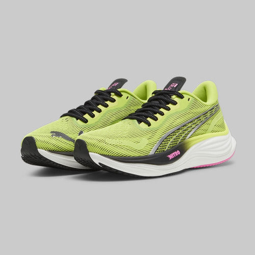 Tenis Puma Mujer Velocity Nitro Tm3 Running 38008101 Verde Limon