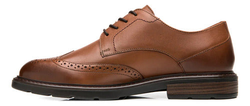 Zapatos Flexi Hombre Derby Dress Casual Piel 419407tan Tan