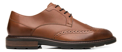 Zapatos Flexi Hombre Derby Dress Casual Piel 419407tan Tan