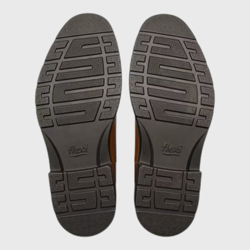 Botines Flexi Hombre Chelsea Casual Piel 419406tan Tan