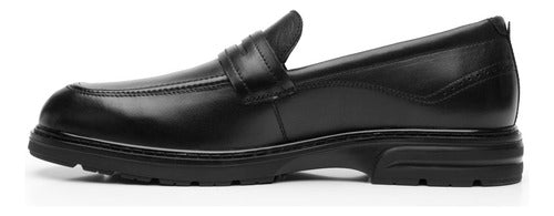 Zapatos Flexi Hombre Mocasín Semivestir Piel 419502neg Negro