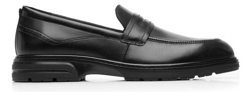 Zapatos Flexi Hombre Mocasín Semivestir Piel 419502neg Negro