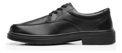 Zapatos Flexi Hombre Derby Vestir Piel 419601neg Negro