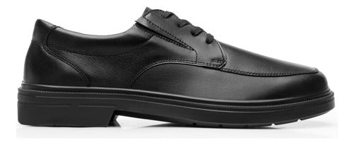 Zapatos Flexi Hombre Derby Vestir Piel 419601neg Negro