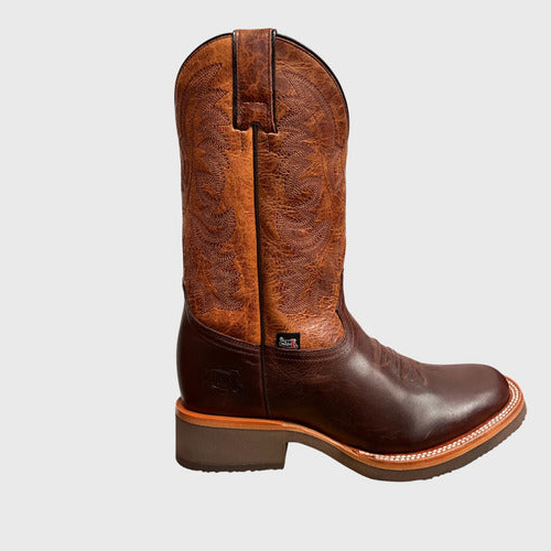 Botas Justin Hombre Vaqueras Piel Mad Cat Jb5510 Tan Mad Cat