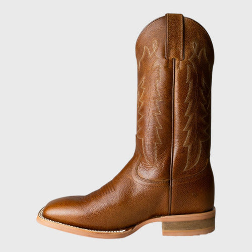 Botas Justin Hombre Vaqueras Piel Astrakan Jb5479 Tabaco Astrakan