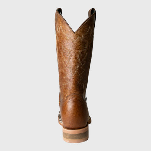 Botas Justin Hombre Vaqueras Piel Astrakan Jb5479 Tabaco Astrakan