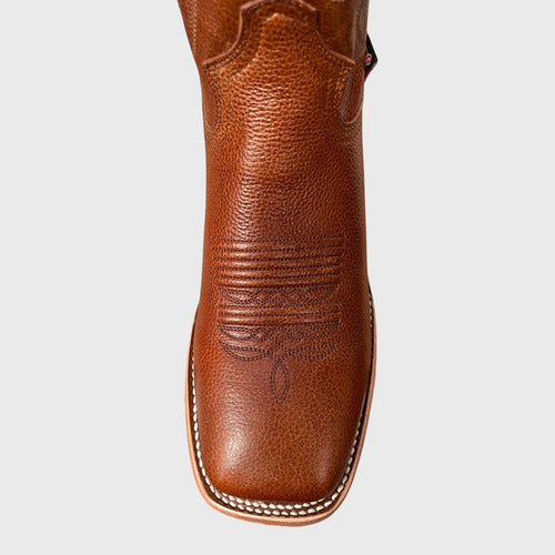 Botas Justin Hombre Vaqueras Piel Astrakan Jb5479 Tabaco Astrakan