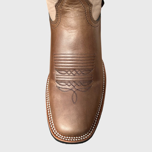 Botas Justin Hombre Vaqueras Mad Dog Antracife Jb5560 Cafe Antracife