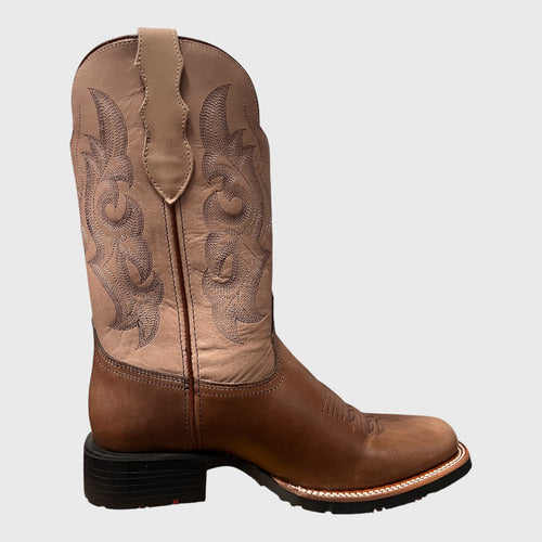 Botas Justin Hombre Vaqueras Mad Dog Antracife Jb5560 Cafe Antracife