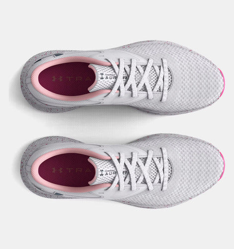 Tenis Under Armour Mujer 3026328100 Charged Aurora 2 + Blanco