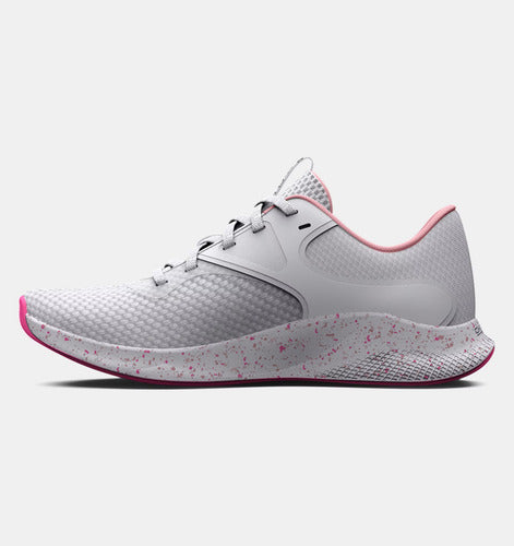 Tenis Under Armour Mujer 3026328100 Charged Aurora 2 + Blanco