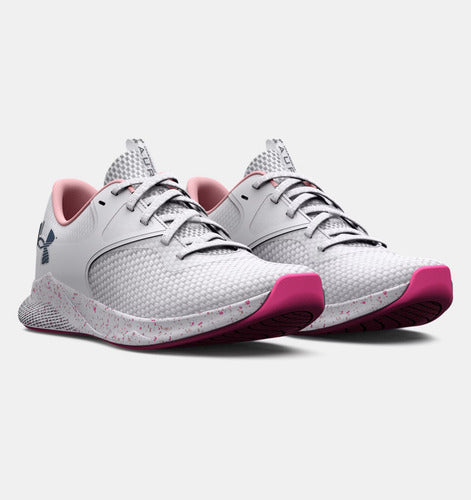Tenis Under Armour Mujer 3026328100 Charged Aurora 2 + Blanco