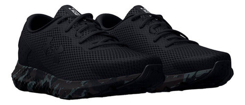 Tenis Under Armour Hombre Charged Rogue 3 Print 3026510001 Negro
