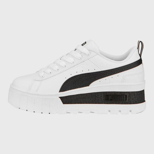 Tenis Puma Mujer Mayze Wedge 38627301 Blanco