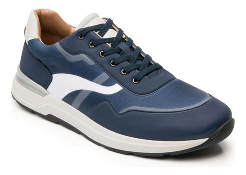 Tenis Flexi Hombre Urbanos 406901azu Azul Marino