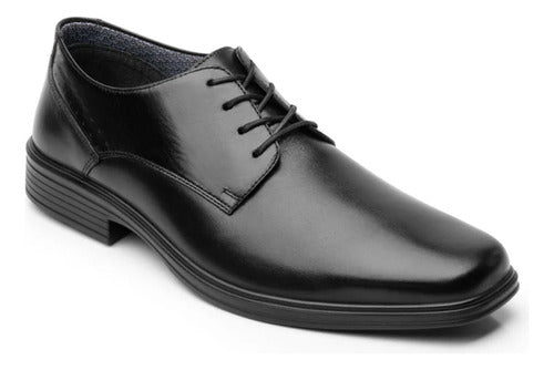 Zapatos Flexi Hombre De Vestir De Piel 406401neg