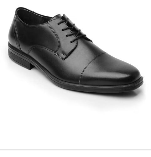 Zapatos Flexi Hombre Derby De Vestir Piel 407801neg
