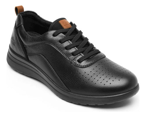 Zapato Flexi Mujer Casual Confort De Piel 102015neg