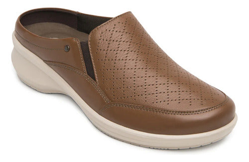 Zapato Flexi Mujer De Confort Piel 134803tan