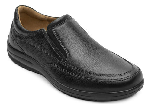Zapatos Flexi Hombre Mocasines De Piel 415902neg